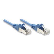 Intellinet patch kábel RJ45, Cat6 UTP, 1m, kék, 100% réz kábel és adapter
