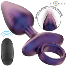 INTENSE ANAL TOYS INTENSE – vibráló anális dildó távirányítóval műpénisz, dildó
