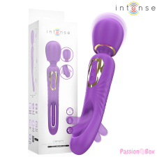 INTENSE FUN INTENSE - CHRISTY VIBRATING WAND WITH FLIPPING TONGUE vibrátorok