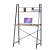 Intenso Compact íróasztal / számítógépasztal polcokkal - 84 cm