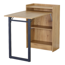 Intenso Compact összecsukható íróasztal / számítógépasztal polcokkal - 100 cm íróasztal