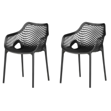 Intenso Étkező szék szett 2 db - Intenso D-980 (fekete) bútor