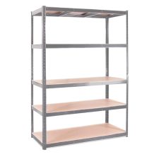 Intenso fém polc- 180 x 120 x 60 cm (5 polc) bútor