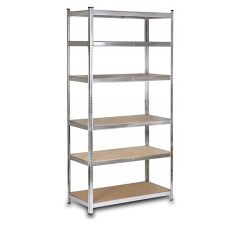 Intenso fém polc- 220 x 90 x 45 cm (6 polc) bútor