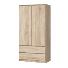 Intenso gardróbszekrény fiókkal - 90 cm - sonoma tölgy bútor