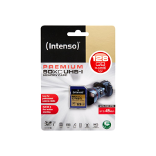 Intenso Premium - flash memory card - 128 GB - SDXC UHS-I (3421491) memóriakártya