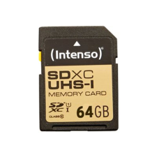 Intenso Premium - flash memory card - 64 GB - SDXC UHS-I (3421490) memóriakártya