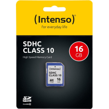 Intenso SD Card 16GB Intenso Class10 (3411470) memóriakártya