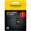 Intenso SD MicroSD Card  4GB Intenso inkl. SD Adapter (3403450)