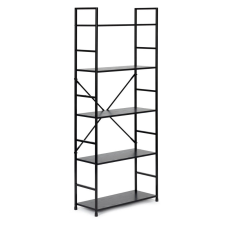 Intenso univerzális tároló polc - 59 x 144 cm (fekete) bútor