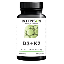 Intenson D3 + K2 Vitamin, 120 kapszula vitamin és táplálékkiegészítő