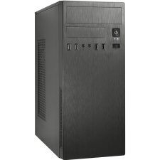Inter-Tech IT-2812 Számítógépház - Fekete számítógép ház