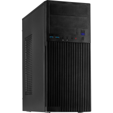 Inter-Tech IT-2815 Midi-Tower Linear Fekete Számítógépház (88881370) számítógép ház