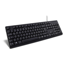 Inter-Tech Tas K-118 Tastatur QWERTZ, schwarz (88884095) billentyűzet