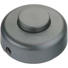 interBär 1 pólusú lábkapcsoló, 2 A 250 V/AC, fekete (5062-504.01) villanyszerelés