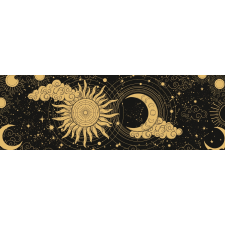 Interdruk panorámapuzzle Galaxy: Nappal és éjszaka 1000 darabos puzzle, kirakós