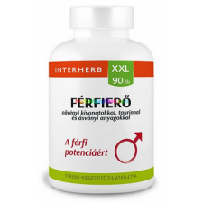 Interherb FÉRFIERŐ XXL, 90 db filmtabletta, a férfi potenciáért - Interherb vitamin és táplálékkiegészítő
