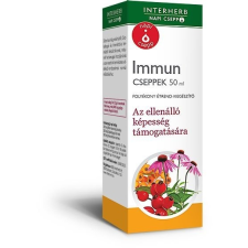 Interherb Immun cseppek 50ml vitamin és táplálékkiegészítő