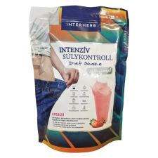 Interherb Intenzív Súlykontroll Diet Shake italpor - eper ízű 528g vitamin és táplálékkiegészítő