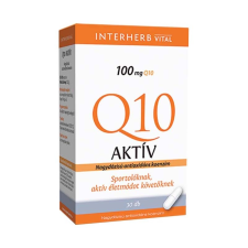 Interherb Kft. Interherb Aktív Q10 kapszula  30x vitamin és táplálékkiegészítő