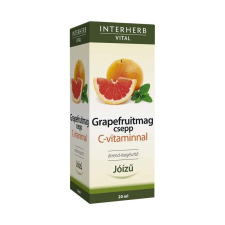 Interherb Kft. Interherb Grapefruitmag csepp C-vitaminnal 20ml vitamin és táplálékkiegészítő