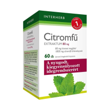 Interherb Kft. Interherb Napi 1 citromfű extraktum kapszula 60x vitamin és táplálékkiegészítő