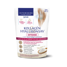  INTERHERB KOLLAGÉN&HYALURONSAV PORCÉPÍTŐ POR INTENSE NATÚR 300G vitamin és táplálékkiegészítő