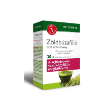 Interherb napi1 zöldbúzafűlé extraktum kapszula 30 db vitamin és táplálékkiegészítő