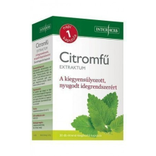  INTERHERB NAPI 1 CITROMFŰ EXTRAKTUM KAPSZULA 30DB vitamin és táplálékkiegészítő