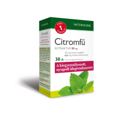 INTERHERB NAPI 1 CITROMFŰ EXTRAKTUM KAPSZULA 30X vitamin és táplálékkiegészítő
