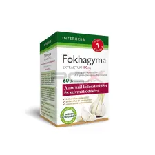 - Interherb napi 1 fokhagyma extraktum 100 mg kapszula 60db vitamin és táplálékkiegészítő