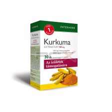 Interherb napi 1 kurkuma extraktum 100mg kapszula 30db vitamin és táplálékkiegészítő