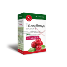  Interherb napi 1 tőzegáfonya extraktum kapszula 30db vitamin és táplálékkiegészítő