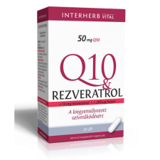 INTERHERB Q10 REZVERATROL KAPSZULA 30 db vitamin és táplálékkiegészítő