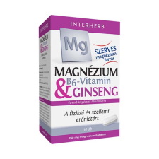  Interherb Szerves Magnézium 250 mg & B6-vitamin & Ginseng tabletta 30x vitamin és táplálékkiegészítő