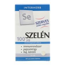  INTERHERB SZERVES SZELÉN TABLETTA vitamin és táplálékkiegészítő