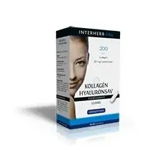  Interherb VITAL Kollagén &amp; Hyaluronsv szépségkapszula Classic (30 db) vitamin és táplálékkiegészítő
