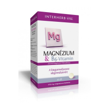  Interherb Vital Magnézium &amp; B6 vitamin tabletta (30 db) vitamin és táplálékkiegészítő