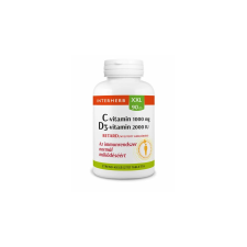 INTERHERB XXL C VITAMIN 1000MG+D3 2000NE TABLETTA 90X vitamin és táplálékkiegészítő