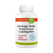  INTERHERB XXL KISVIRÁGÚ FÜZIKE & ARANYVESSZŐ & CSALÁNGYÖKÉR TABLETTA 90X vitamin és táplálékkiegészítő