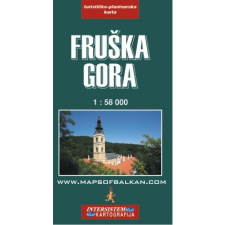 Intersistem Fruska Gora turista térkép Intersistem 1:58 000 térkép