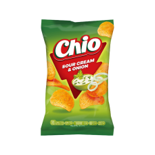 Intersnack Kft Chio Chips 130g Hagymás-tejfölös előétel és snack