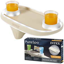 Intex 28520 Spa Tálca LED Világítással – Italtartó és Tablet Állvány Jakuzzihoz medence kiegészítő