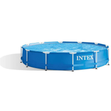 Intex 388x76cm Fémvázas medence szűrővel és szivattyúval (8050316) #kék medence