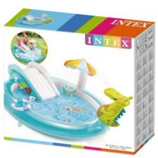 Intex Aligátoros játszómedence 201×170×84 cm medence