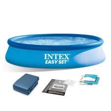 Intex Bővített kerti medence 396 x 84 cm intex 28143 2in1 medence