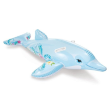 Intex : Felfújható delfin lovagló matrac - 175 x 66 cm vizes játék