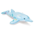 Intex : Felfújható delfin lovagló matrac - 175 x 66 cm