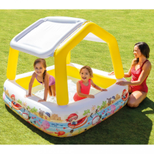 Intex felfújható napernyős medence 157 x 157 x 122 cm medence
