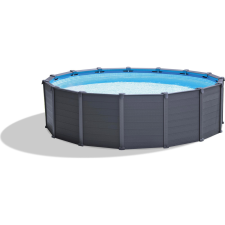 Intex Graphite Gray Pool medence 478 x 124 cm (homokszűrővel) (26384) medence